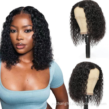 Water Wave 10a BOB Lace Front Wigs Real Cheap Natural Hair Lace Wig Human Hair Wigs with 13*4 Frontal for Black Women